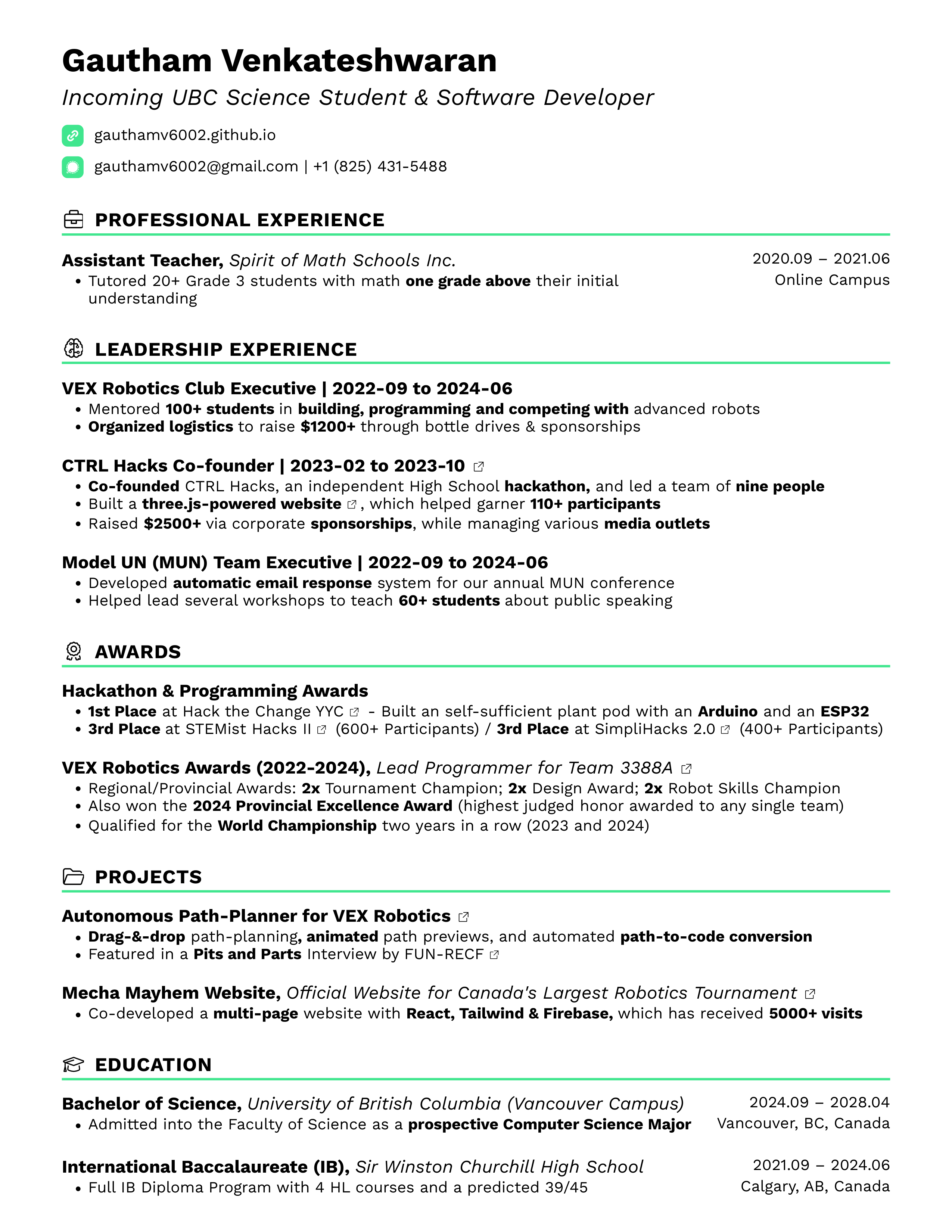 Resume Image